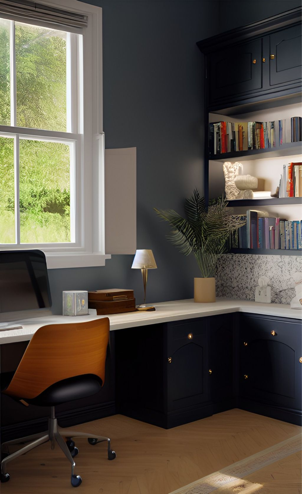 desain ruangan kantor klasik moderen ( design interior office classic modern)