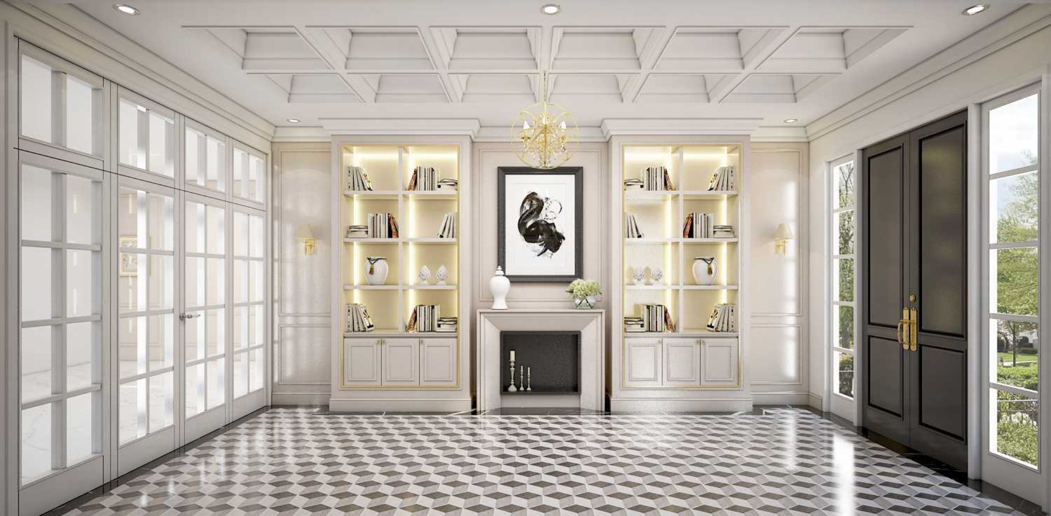 fake design interior Lighting