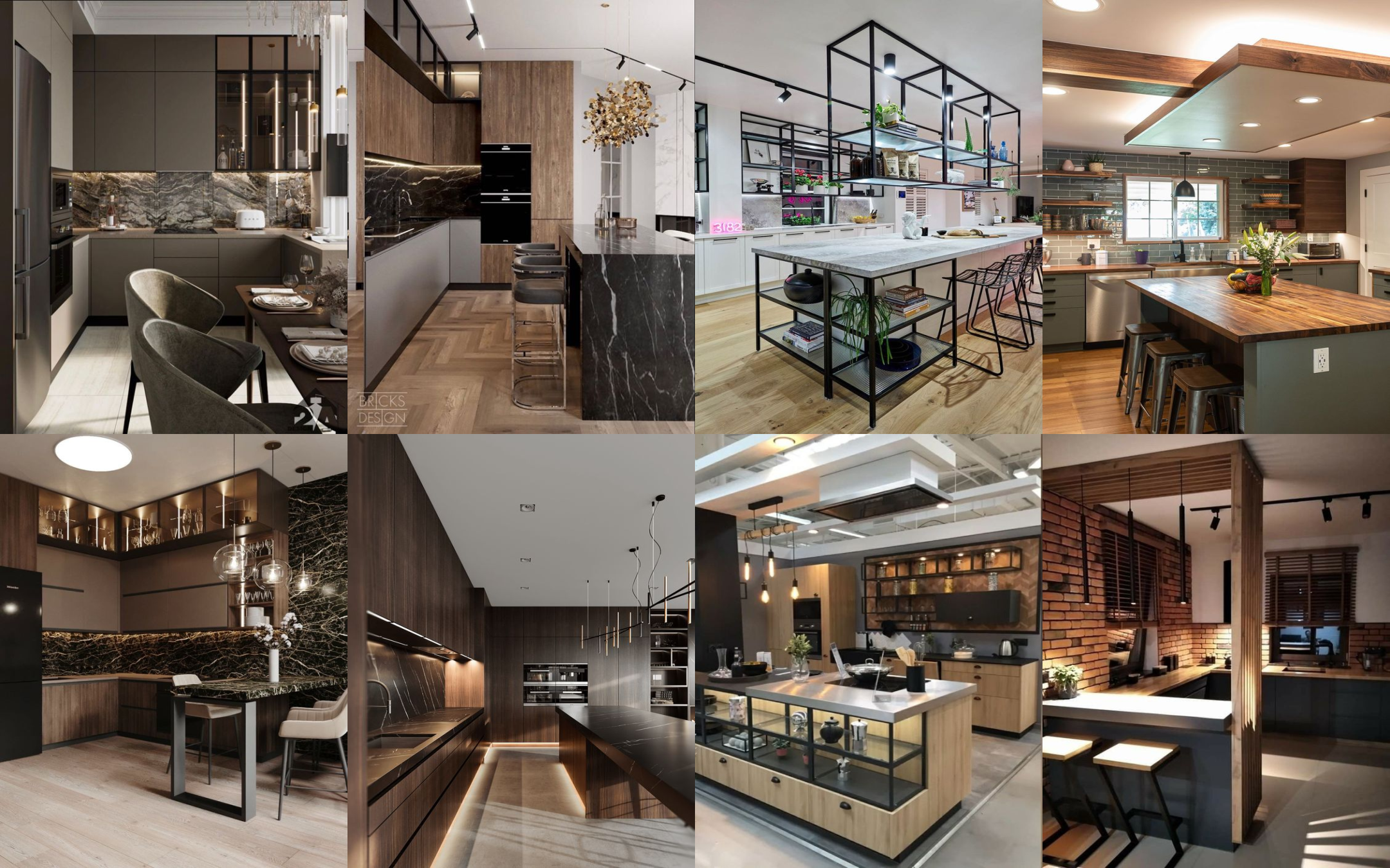 photo contoh design interior kitchen dan kitchen set berbagai style minimalis modern - rustic - industrial - Jakarta Pusat