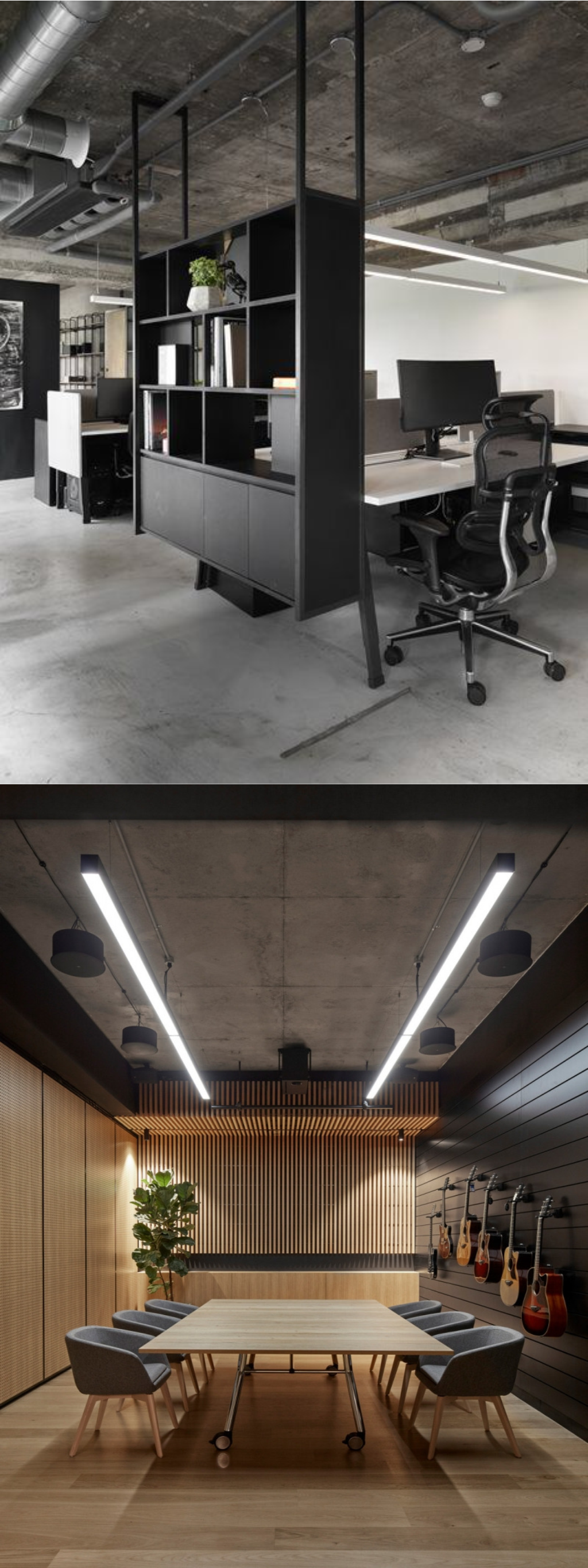 cotoh design interior office kantor bogor gaya minimalis modern yamaha 