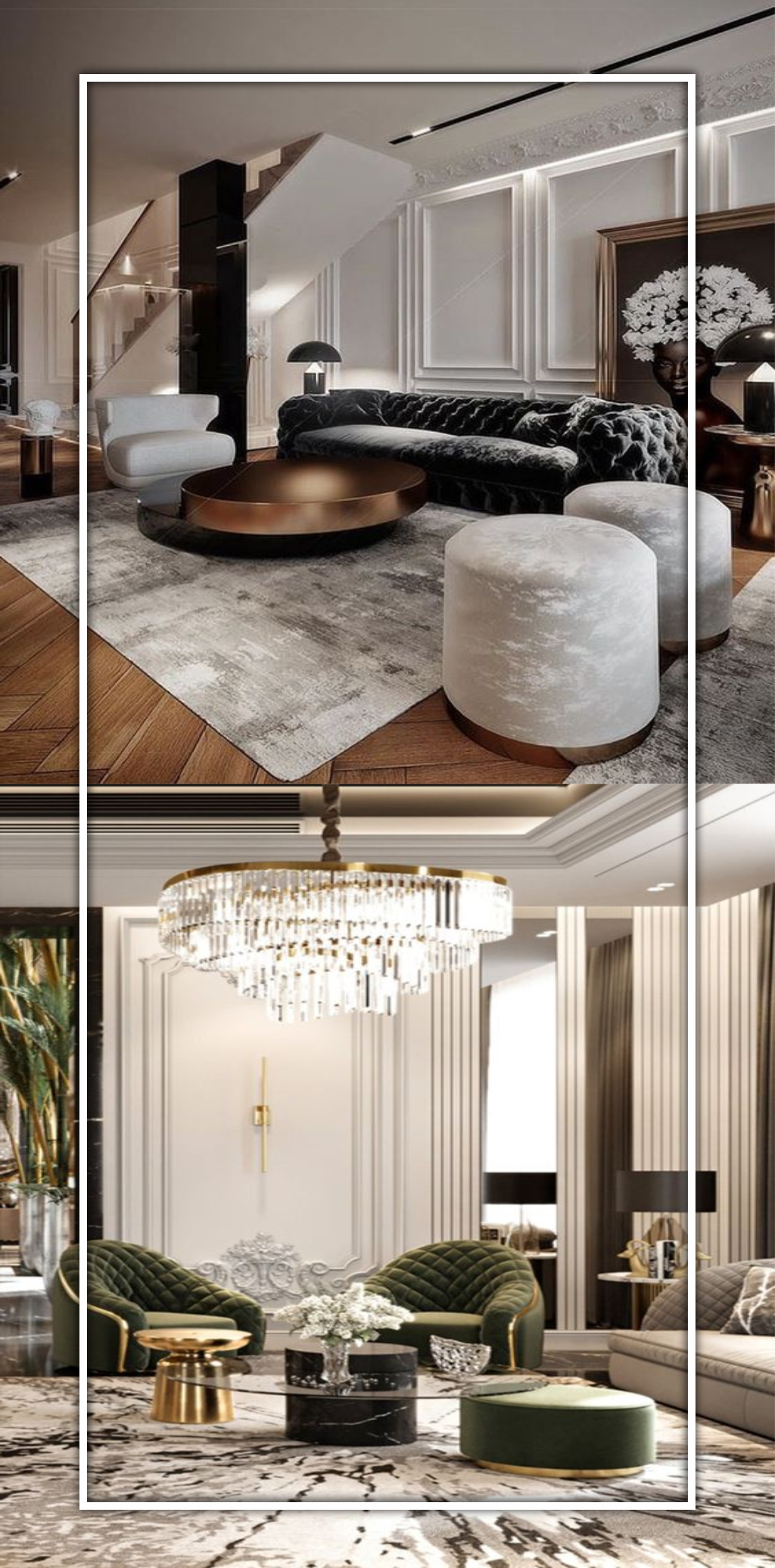 design interior ruang tamu modern minimalis BSD - Serpong