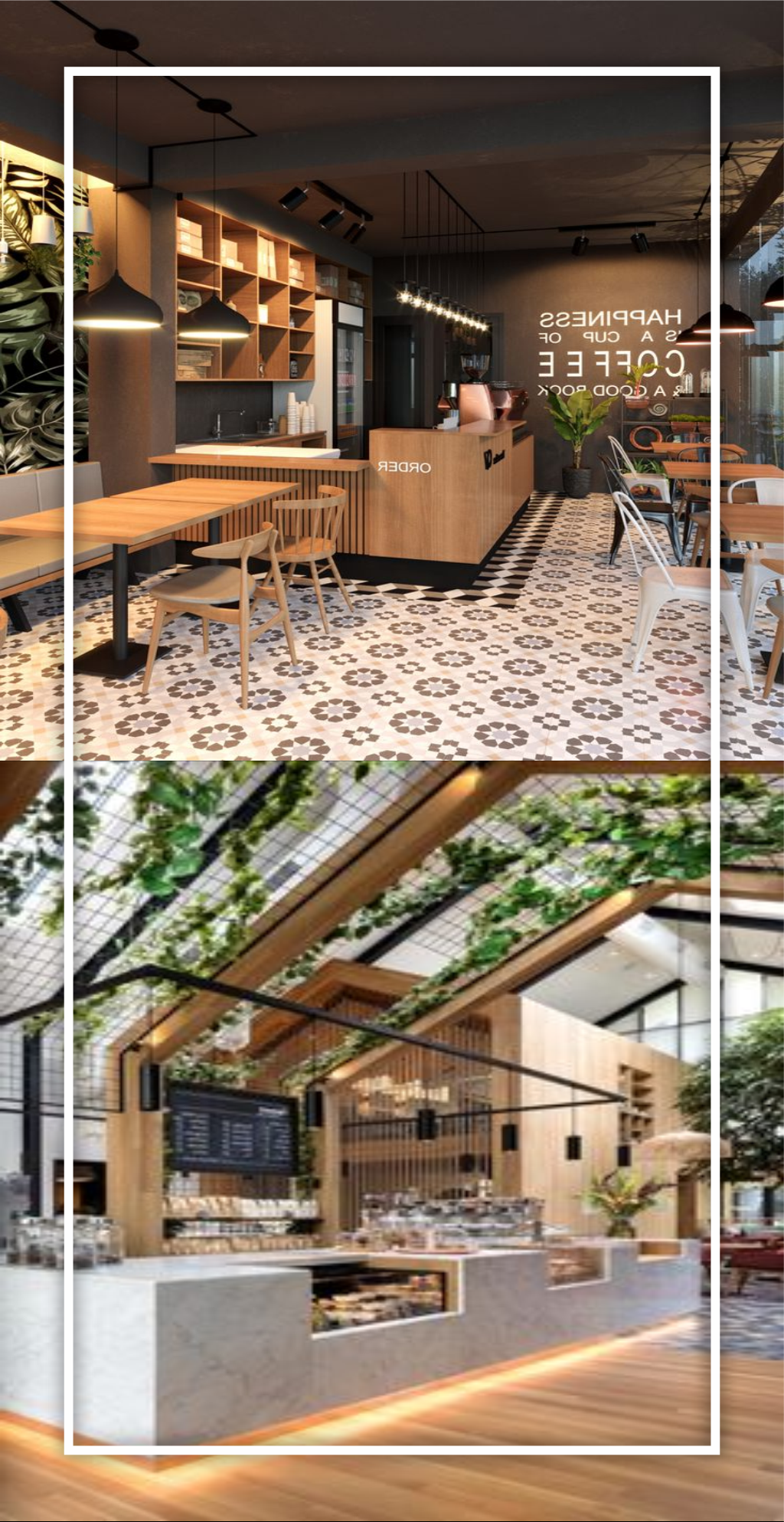 design interior cafe modern minimalis jakarta barat