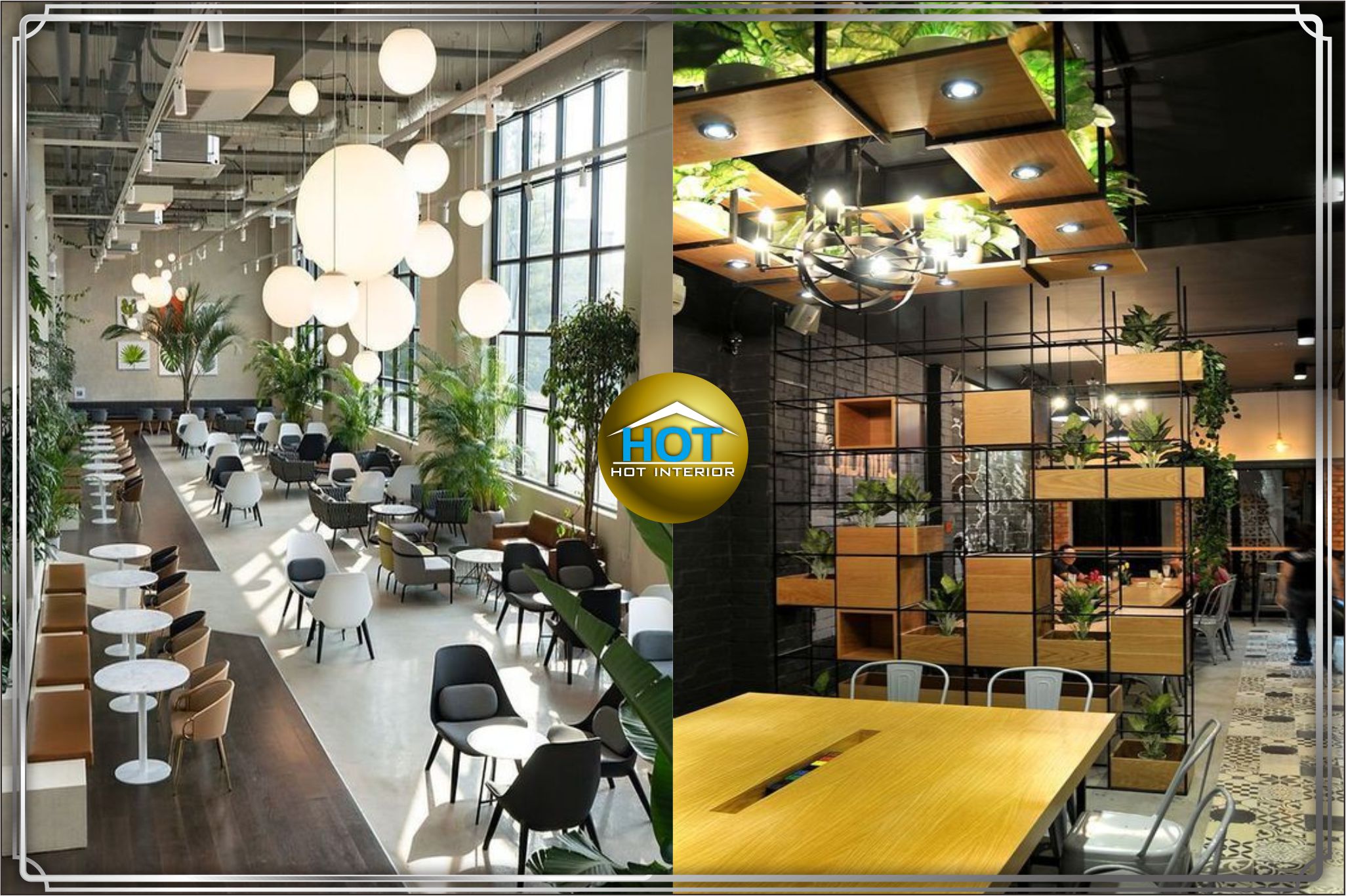 design interior dengan sentuhan tumbuhan tropis hijau sejuk dan asri - kemayoran - jakarta pusat