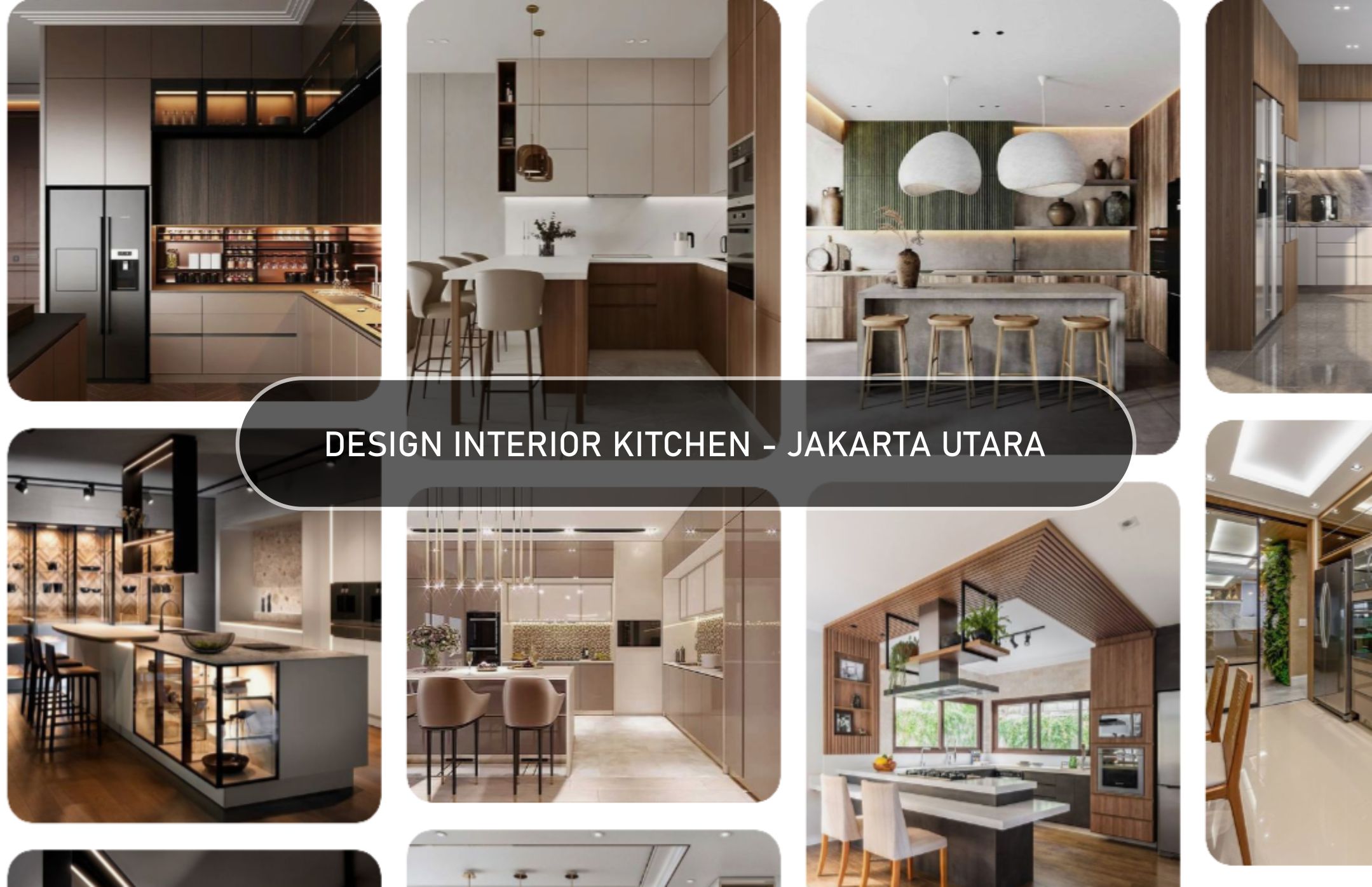 berbagai jenis design interior kitchen - jakarta utara 