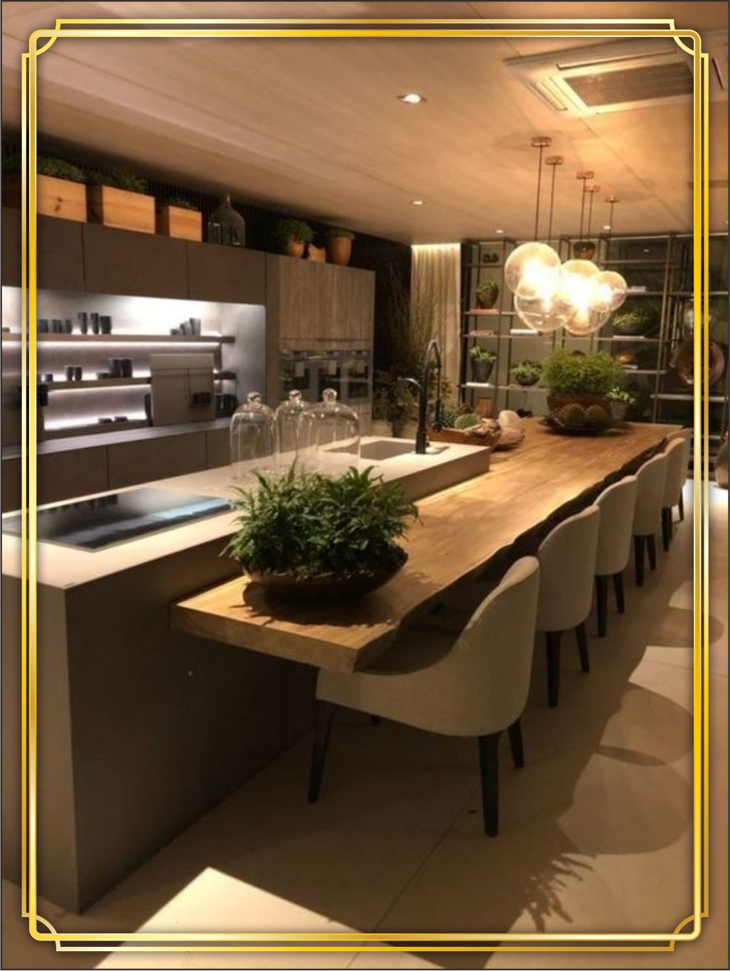 design interior kitchen - jakarta utara design interior dapur ( kitchen set ) modern minimalis dengan sentuhan tropis warna kayu lighting warm