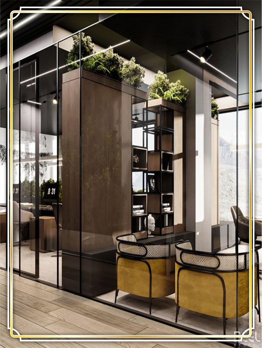 design interior kantor ( office ) industrial yang sedang tren di jakarta utara